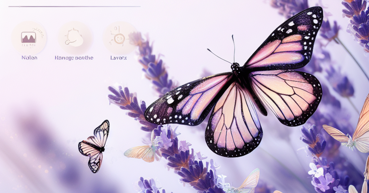 Butterfly image representing the transformation unfolded showcasing the epigenetic influence on healt