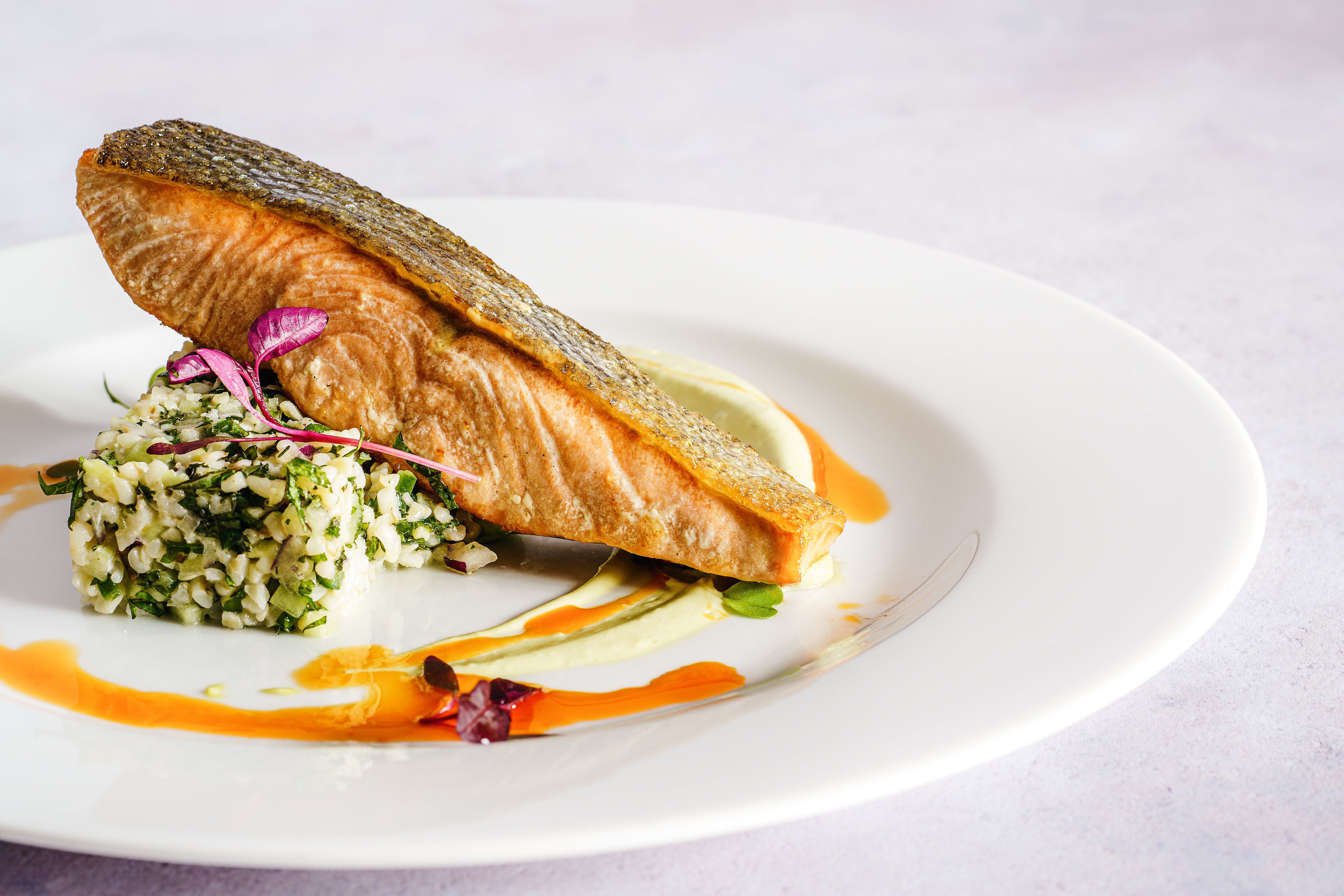 Salmon dish showcasing benefits of Fish Oil, Omega 3 Fatty Acids