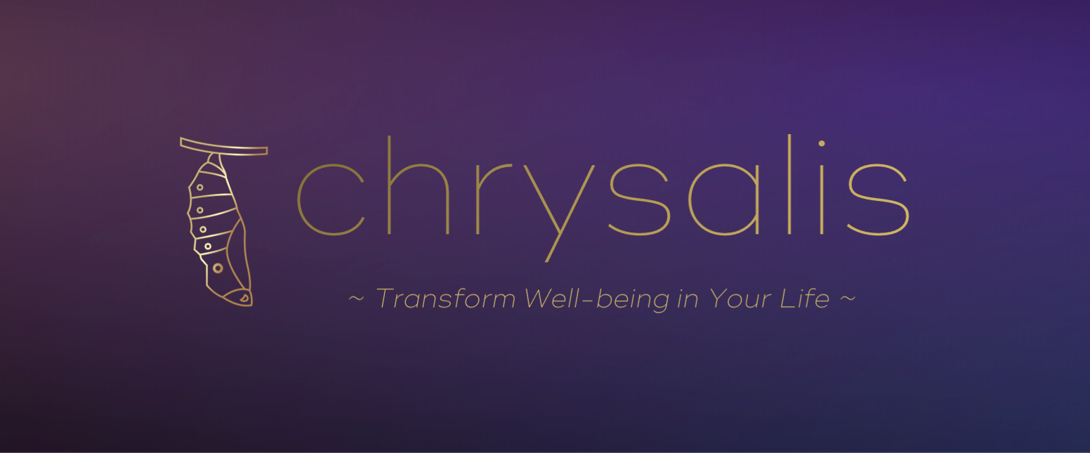 chrysalis logo, transforming holistic well-being in your life