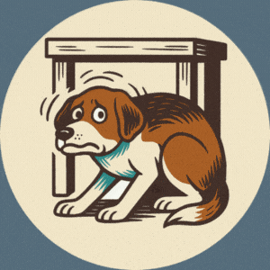 Cane con fobie Rendini