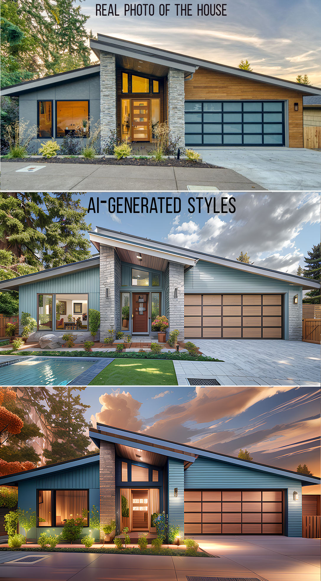 Exterior AI-Generated Styles