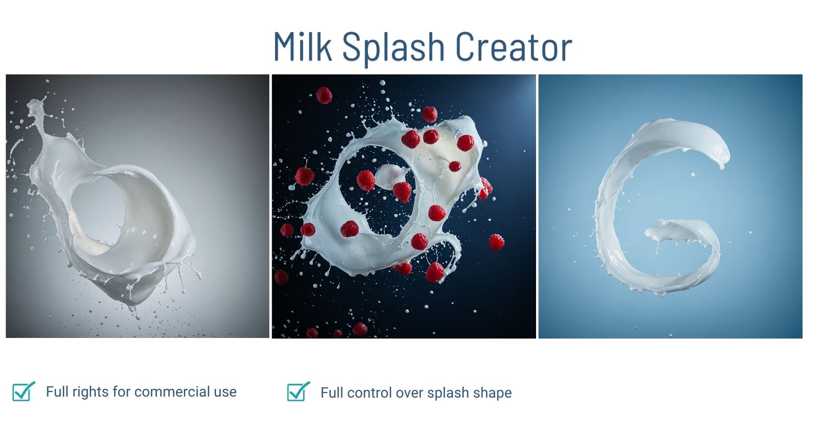 Milk Splash Creator