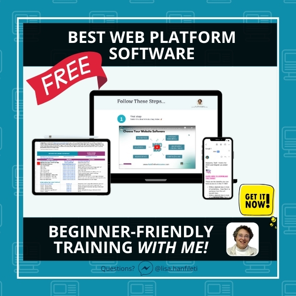 Webplatform software systeme training ad