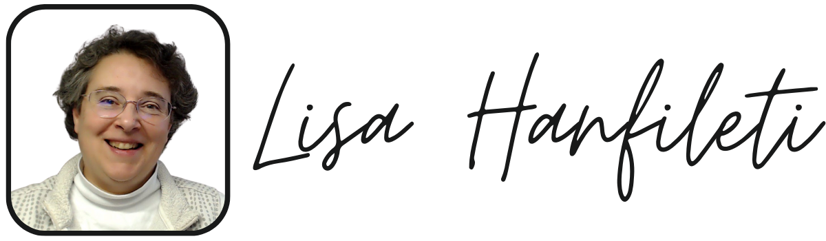 Lisa Hanfileti pic and signature logo