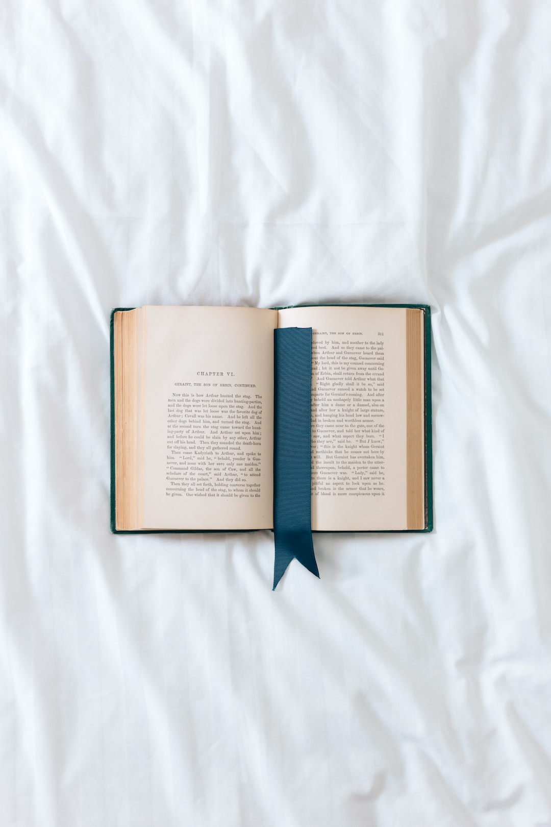Book with bookmark