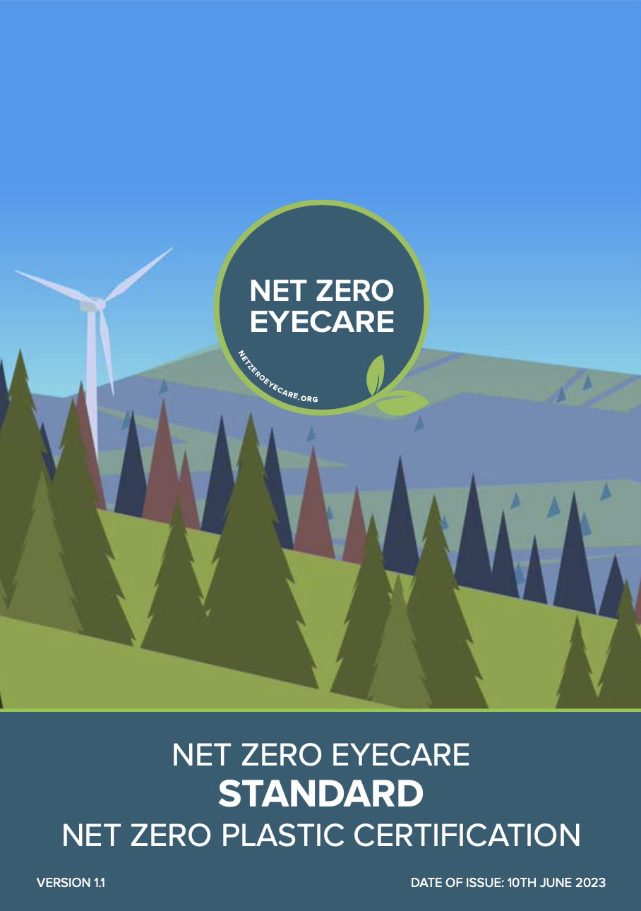 Net Zero Eyecare Net Zero Plastic Standard v1.1