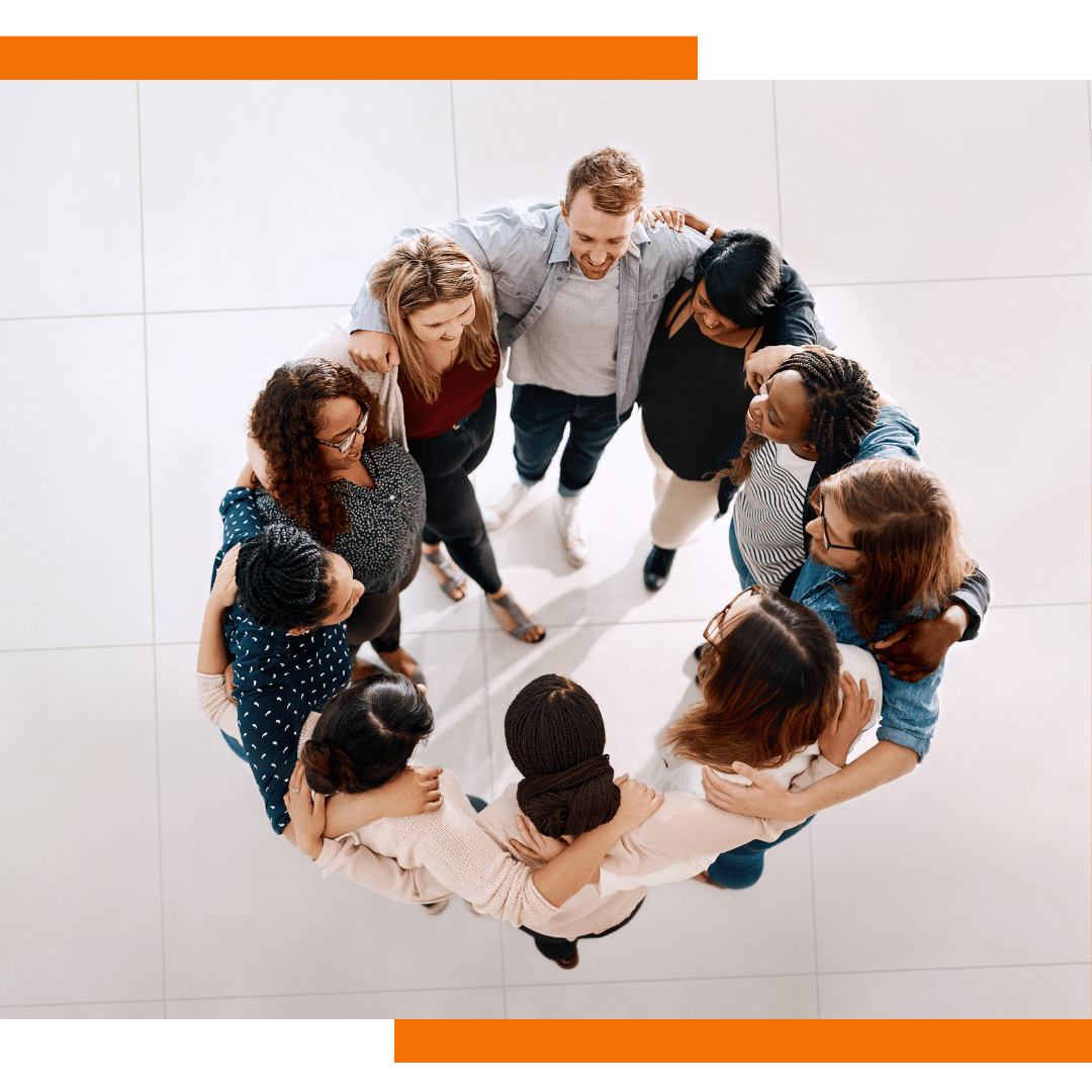 The Dream Team community huddle symbolizing mentorship, support, and collaboration for tax professionals.