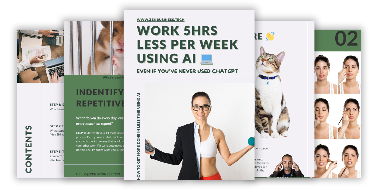 Work Less Using AI