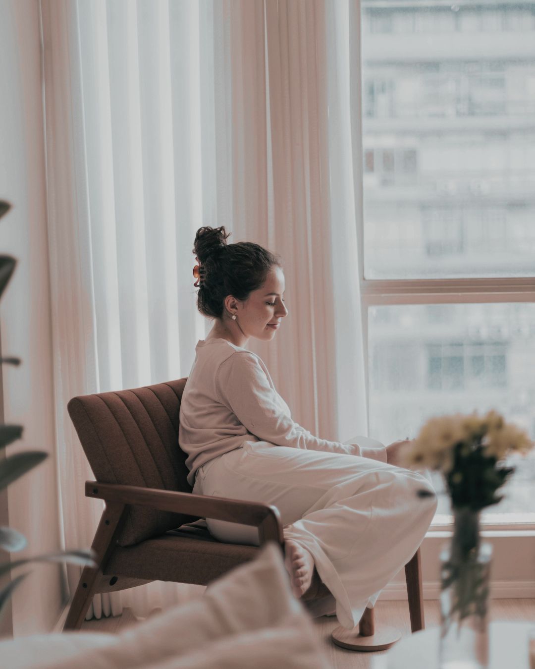 mom resting