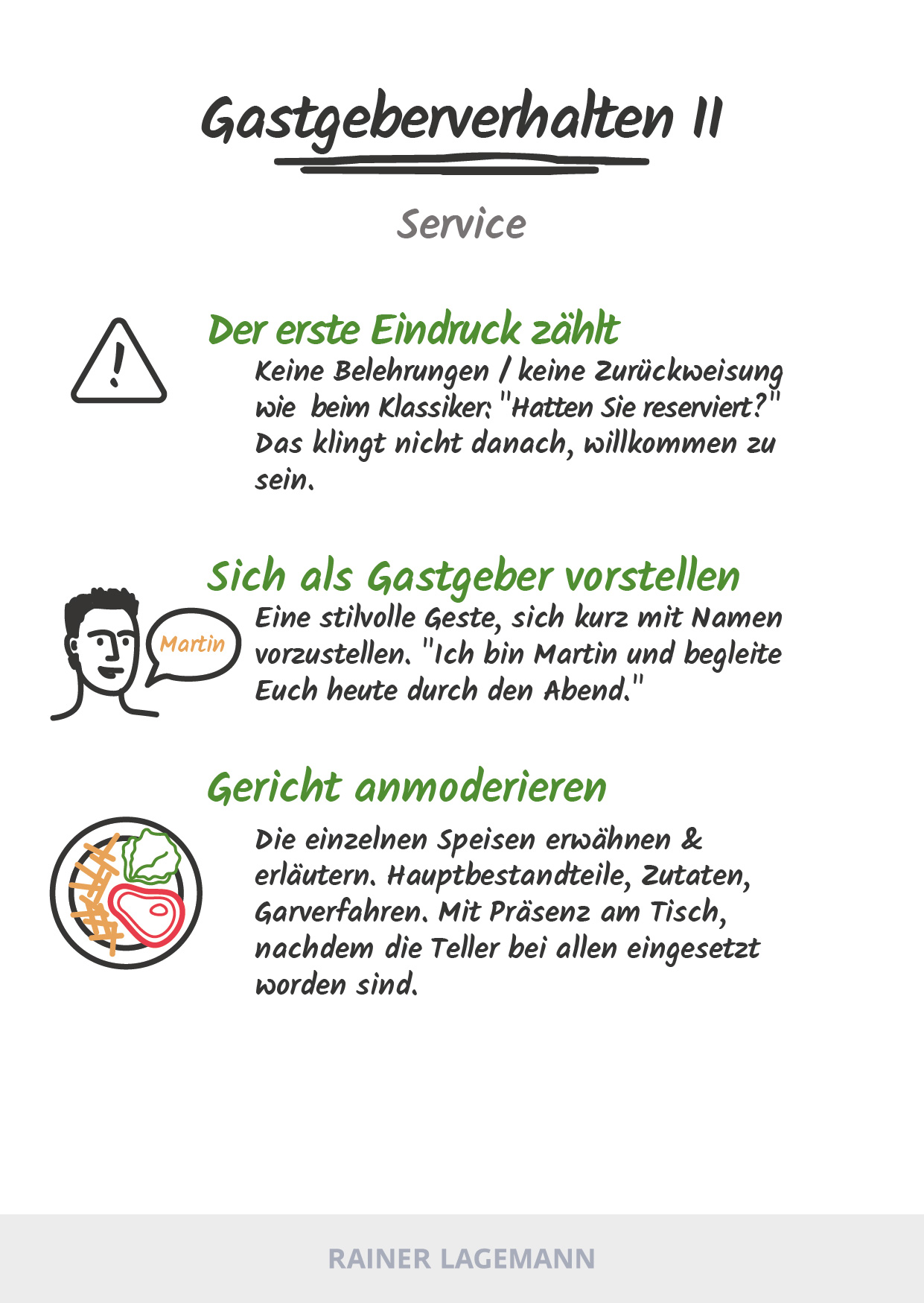 Kommunikation mit Hotelgast an Rezeption