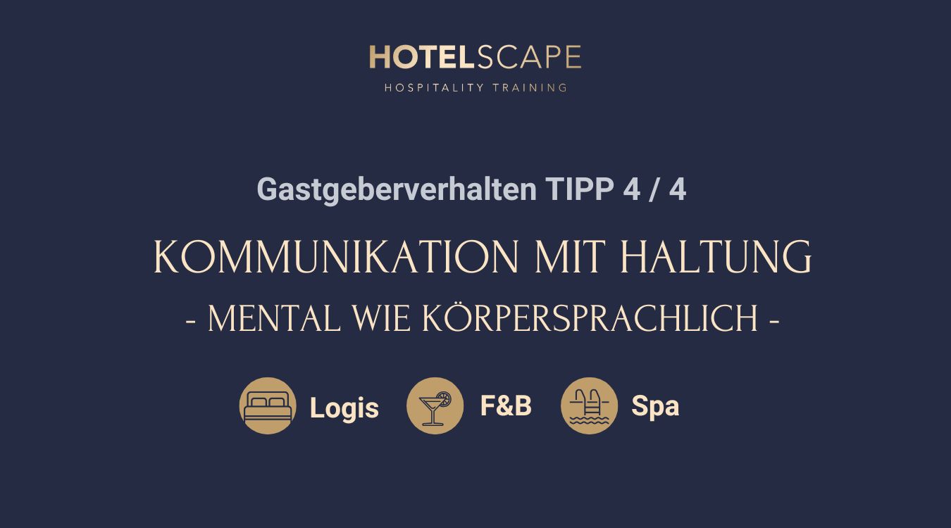 Service Schulung Hotellerie - Tipp 4