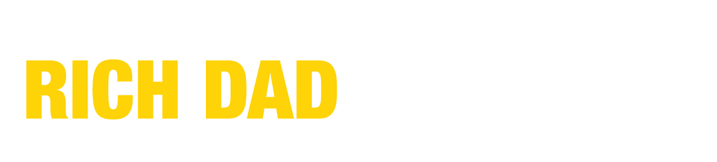 the rich dad poor dad letter logo