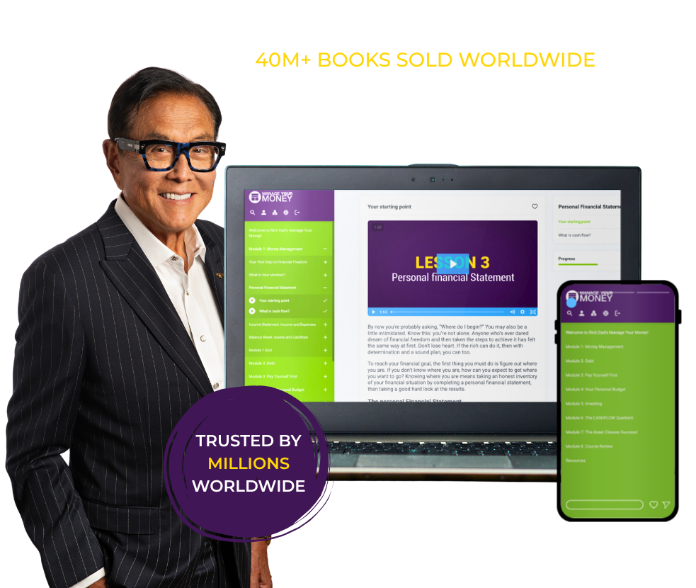 robert kiyosaki manage your money course