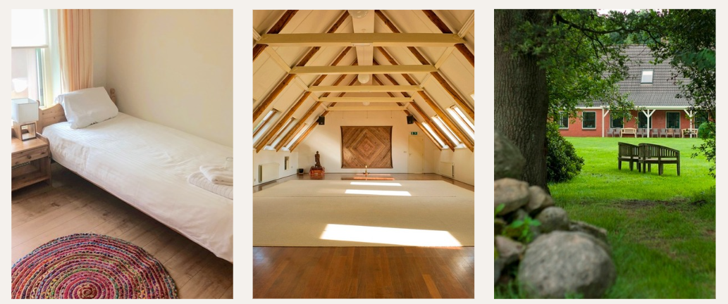 Health and wellness retreat venue for the Deepdive personal growth retreat, Netherlands