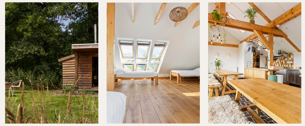 Health and wellness retreat venue for the Deepdive personal growth retreat, Netherlands