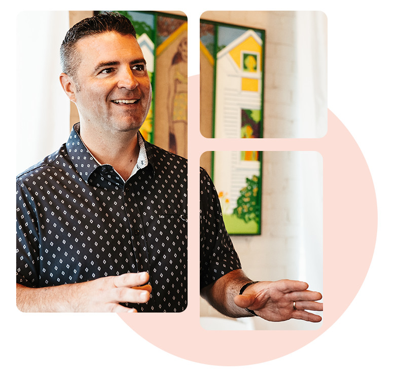 Collage of RDR community events