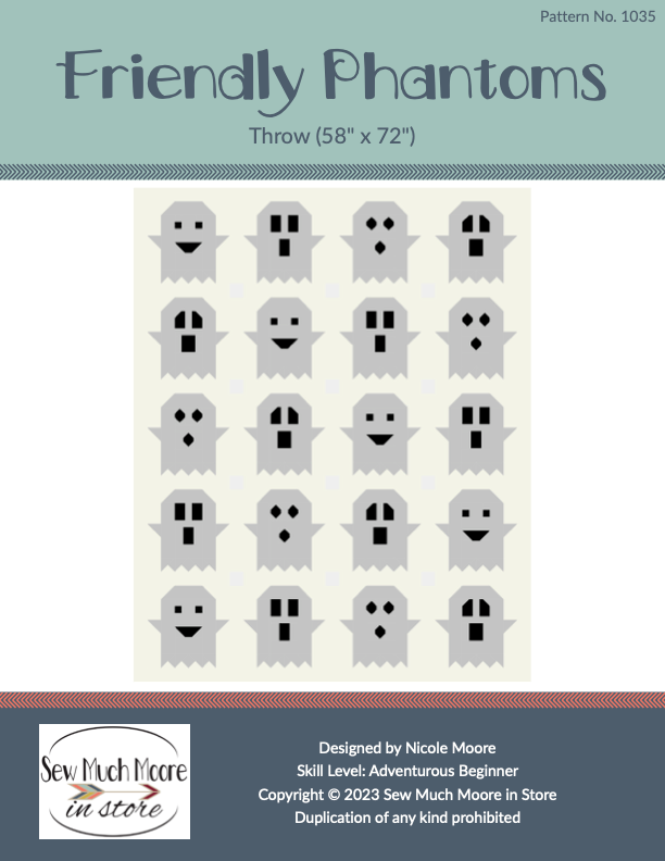 Friendly Phantoms Quilt Pattern