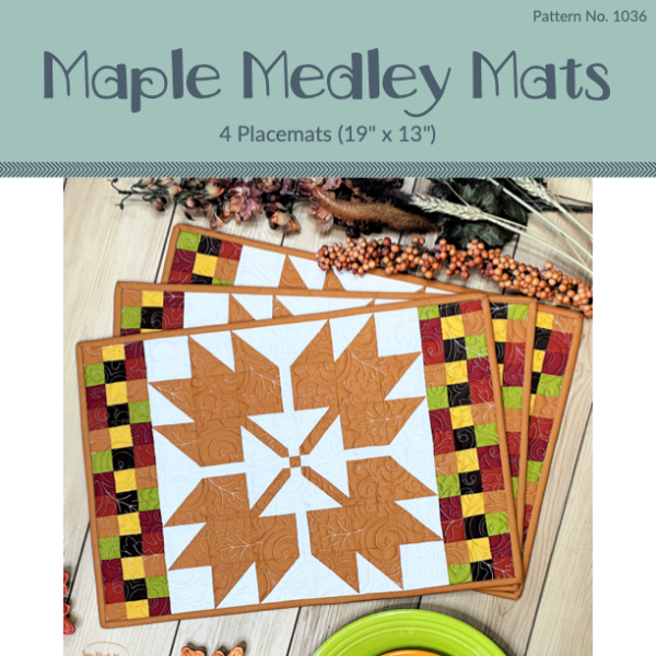 Maple Medley Mats