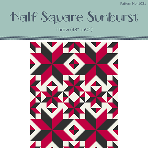 Half Square Sunburst