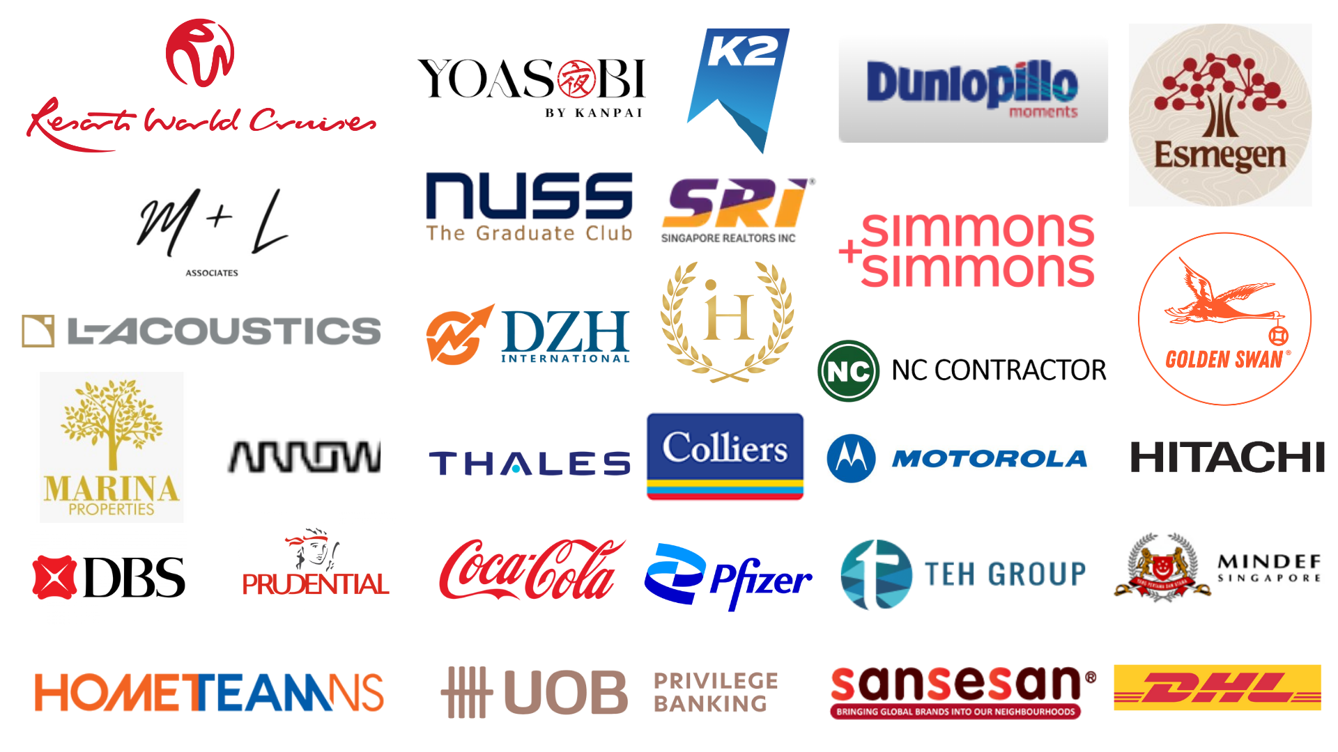 Master Sherwin Clients & Partners