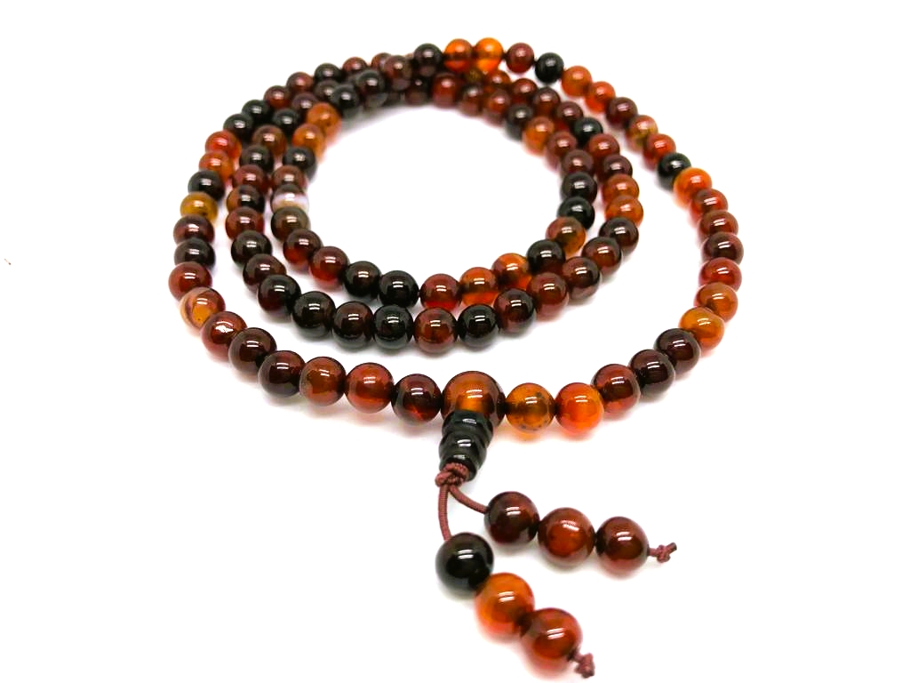 108 Agate mala beads