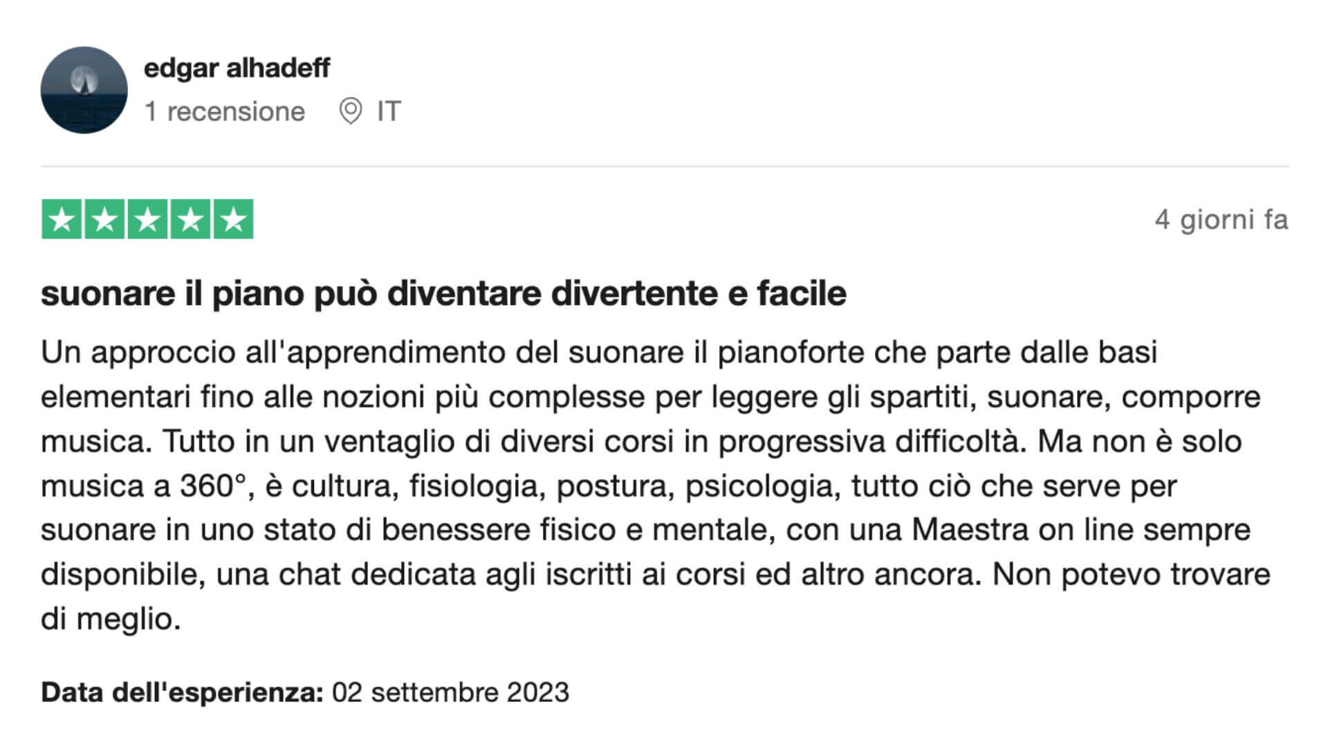 Recensioni Sognandoilpiano