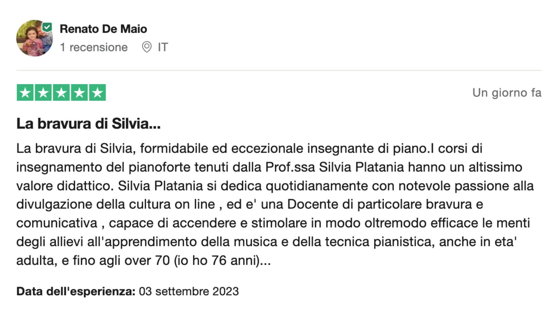 Recensioni Sognandoilpiano