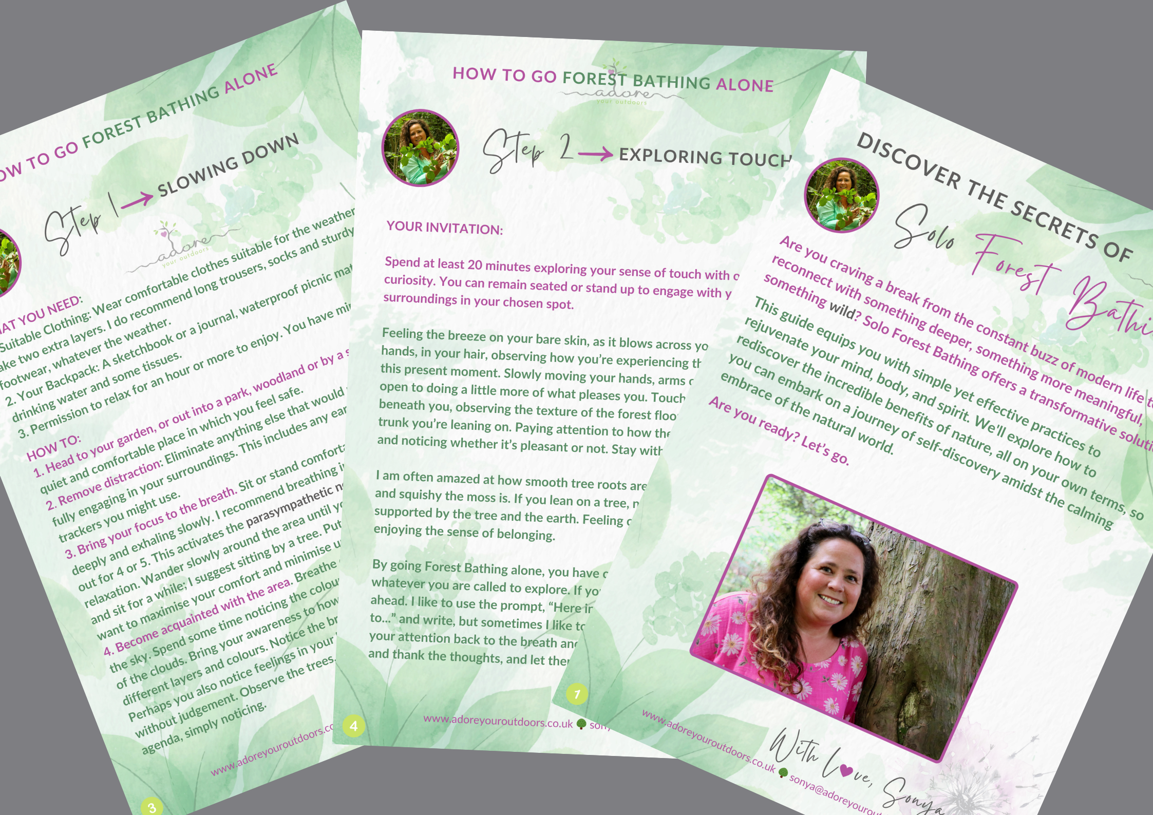 Can you go forest bathing alone?