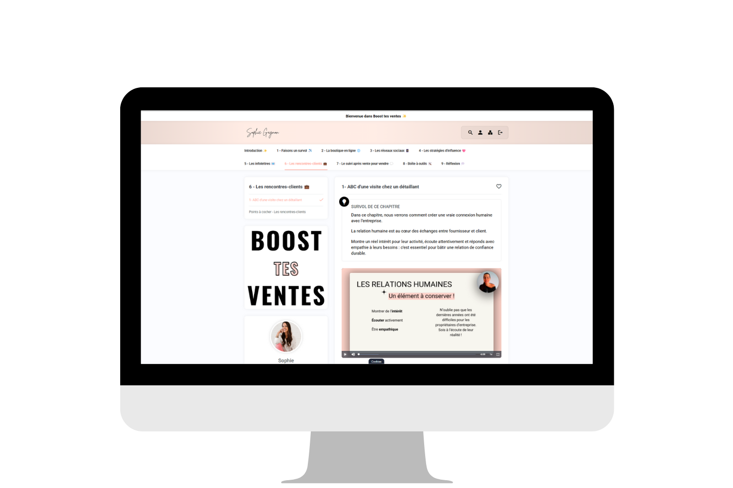 Sophie Gagnon - Experte en développement pour les entreprises de produits