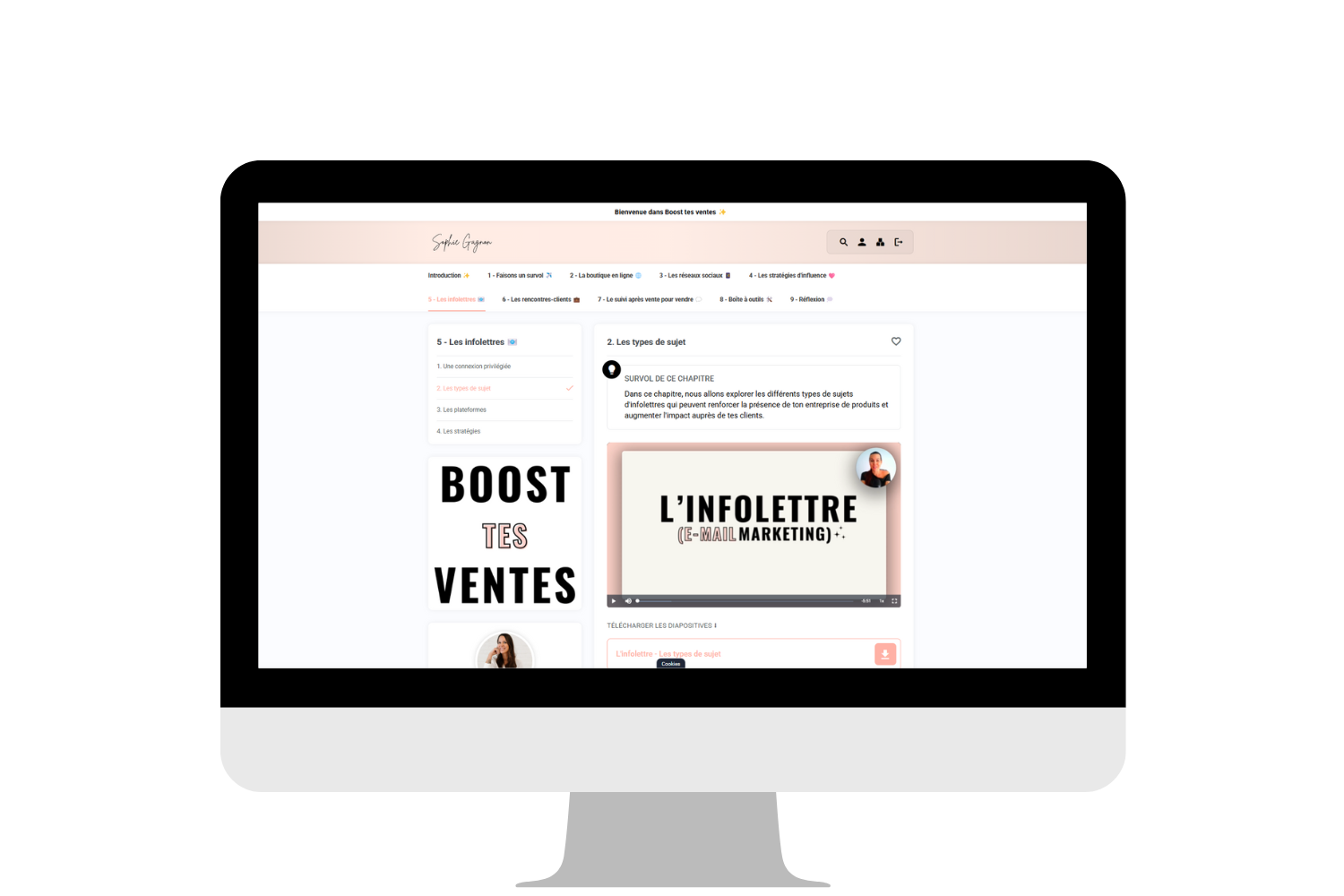 Sophie Gagnon - Experte en développement pour les entreprises de produits