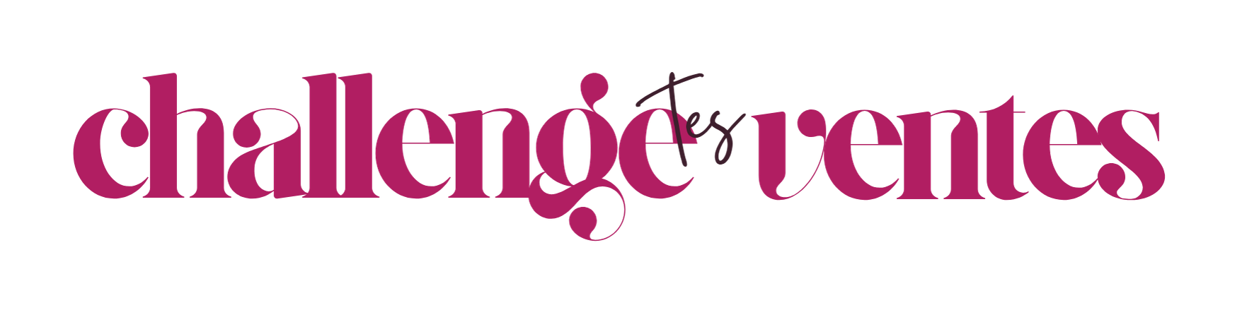 logo challenge tes ventes
