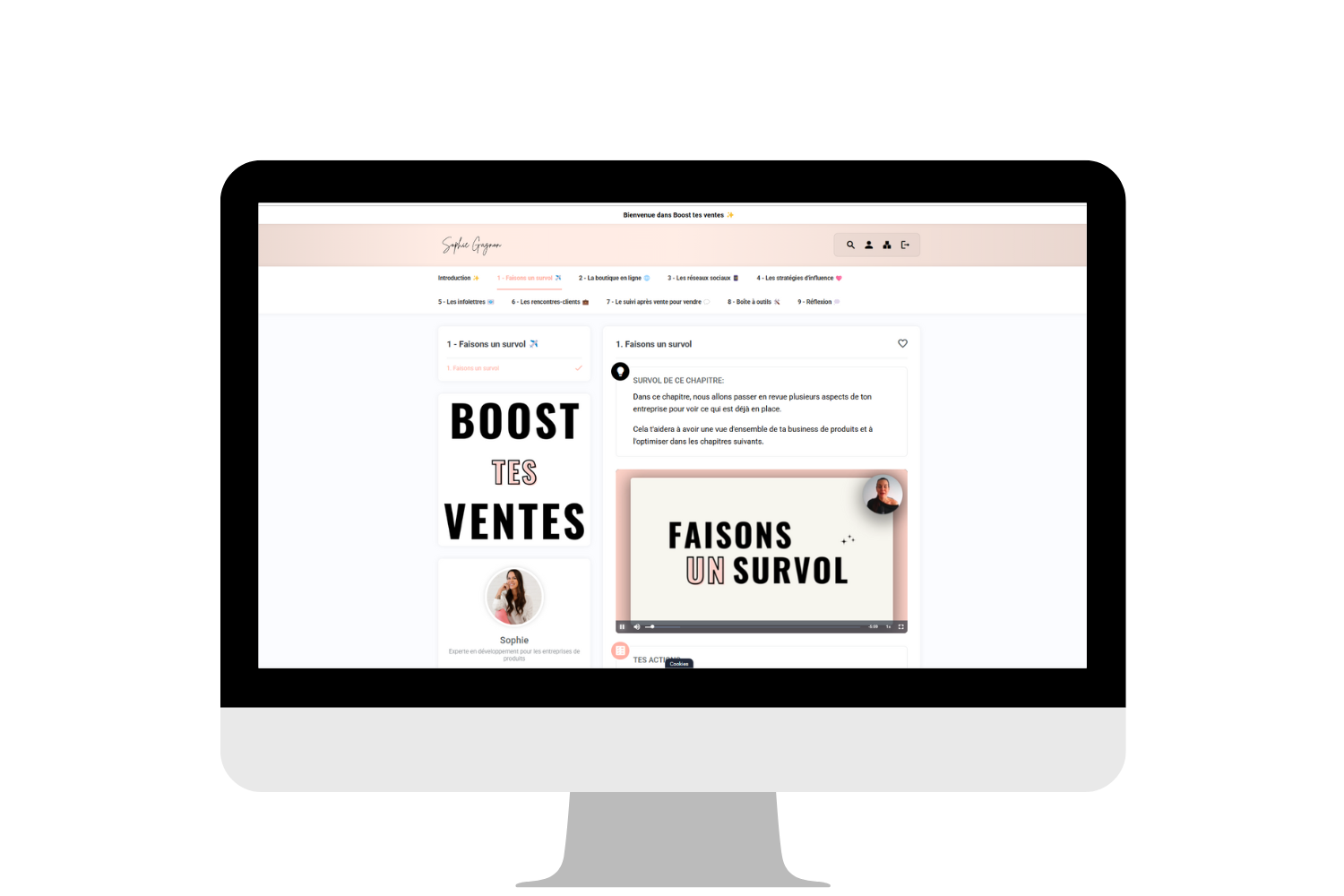 Sophie Gagnon - Experte en développement pour les entreprises de produits