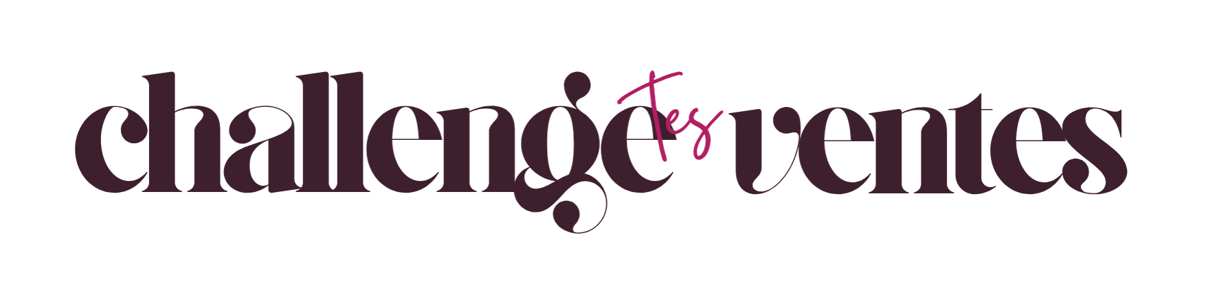Logo challenge tes ventes