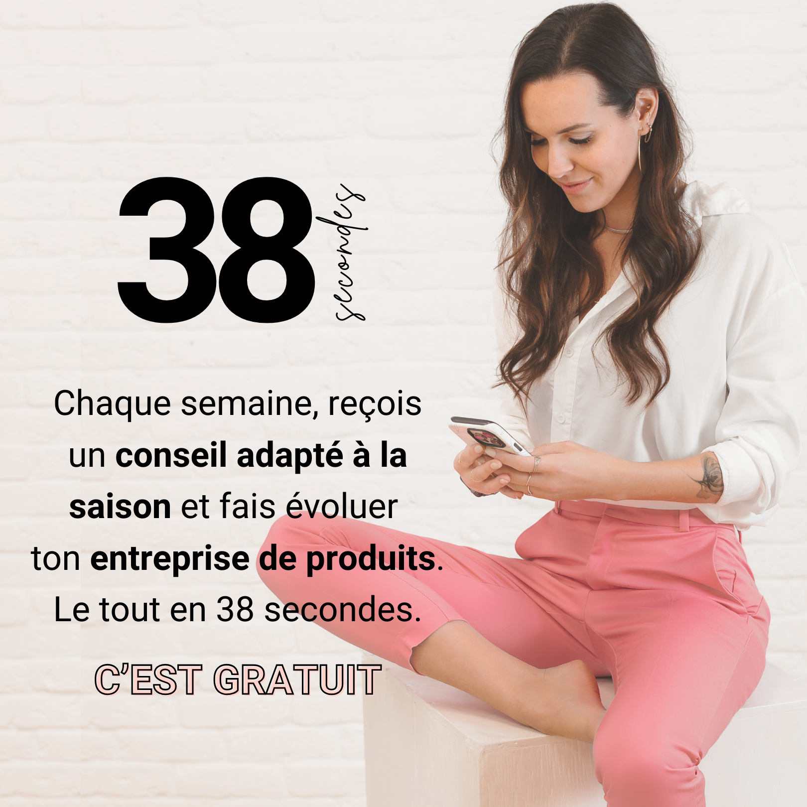Un conseil par semaine en 38 secondes - Entreprise de produits