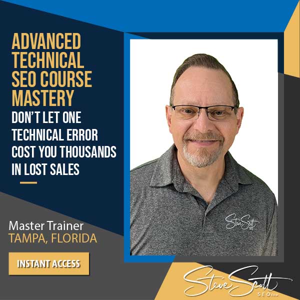 Advanced Technical SEO Course Mastery - Don’t Let One Technical Error Cost You Thousands in Lost Sales