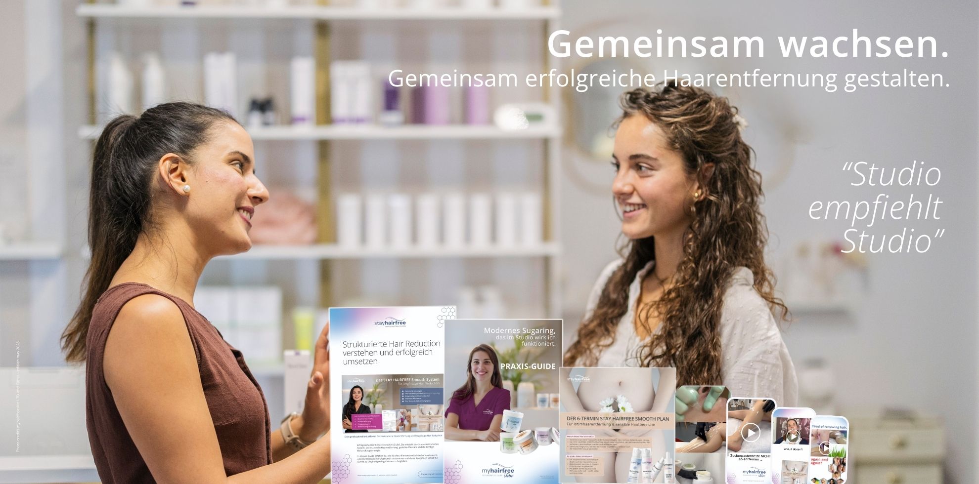 Gemeinsam Wachsen mit Haarentfernung