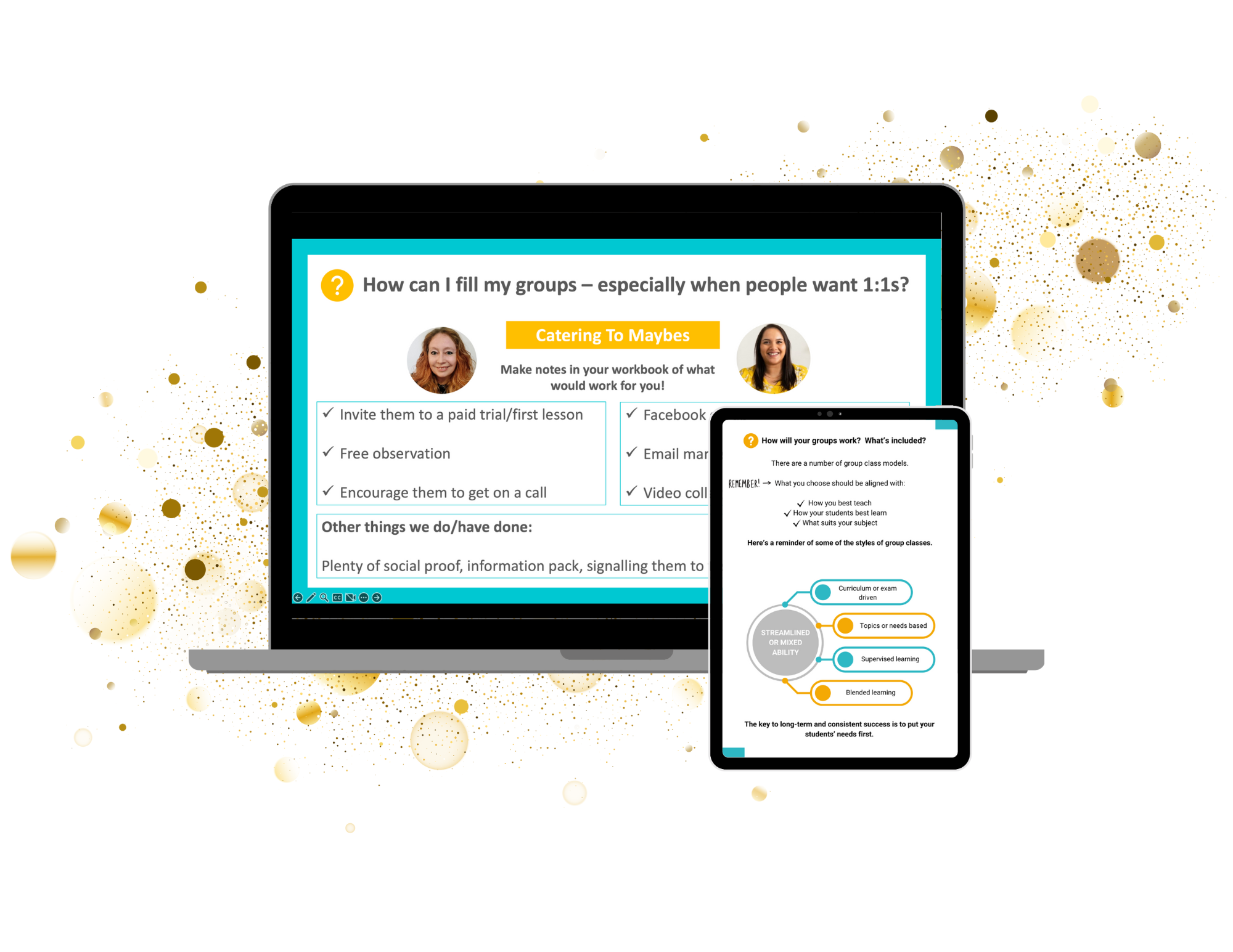 Fill your group classes in your tutoring business