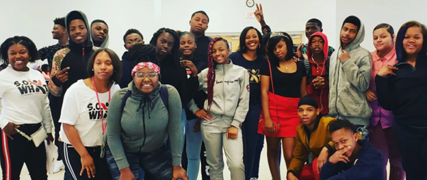 high school students in S.O. What! program