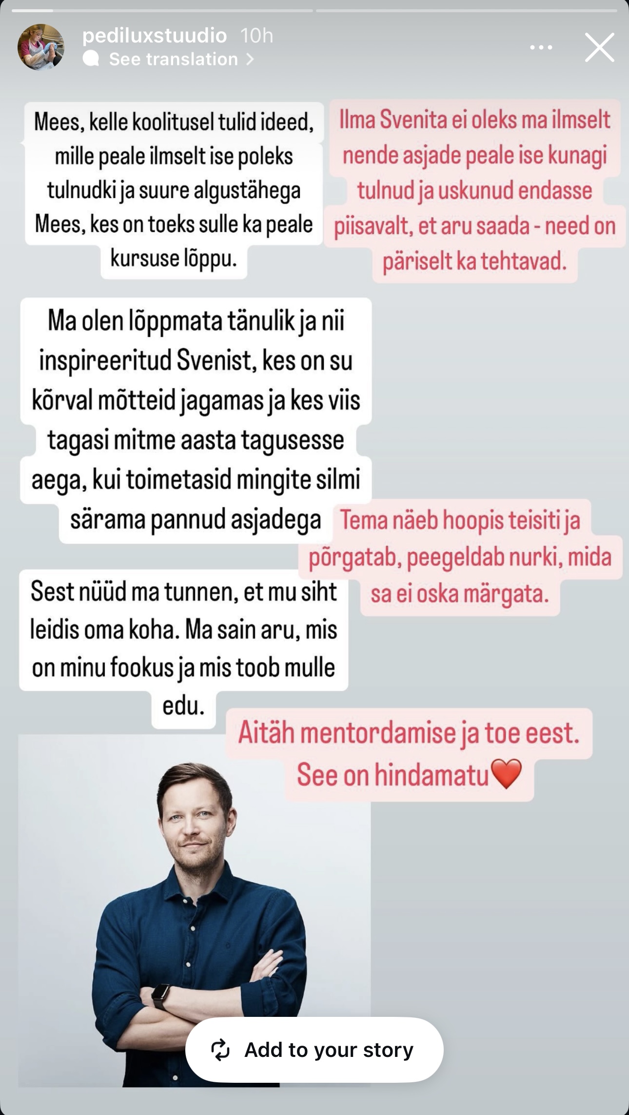Sven Nuumi ettevõtluskoolitus