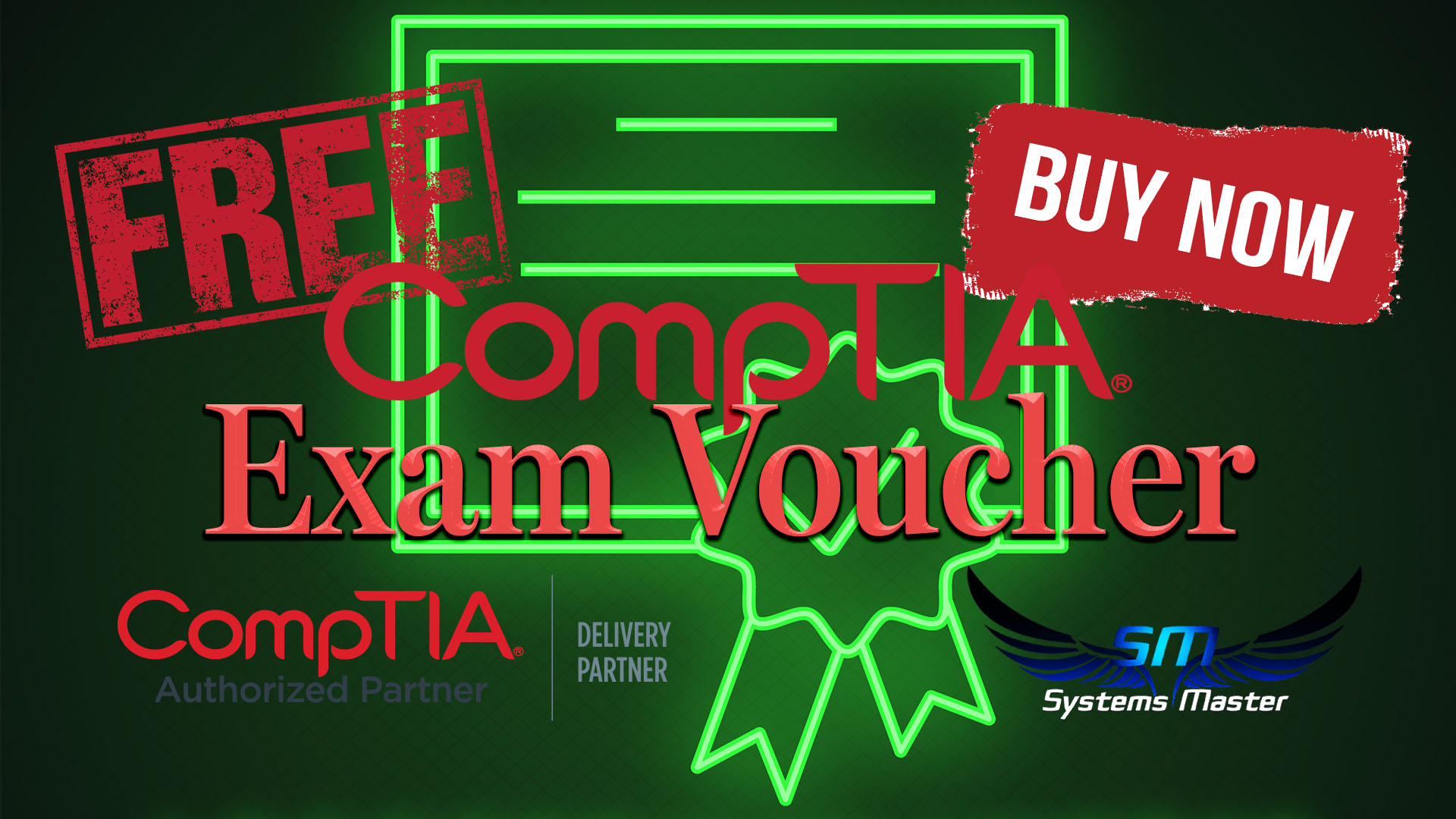 CompTIA Training with a FREE CompTIA Exam Voucher