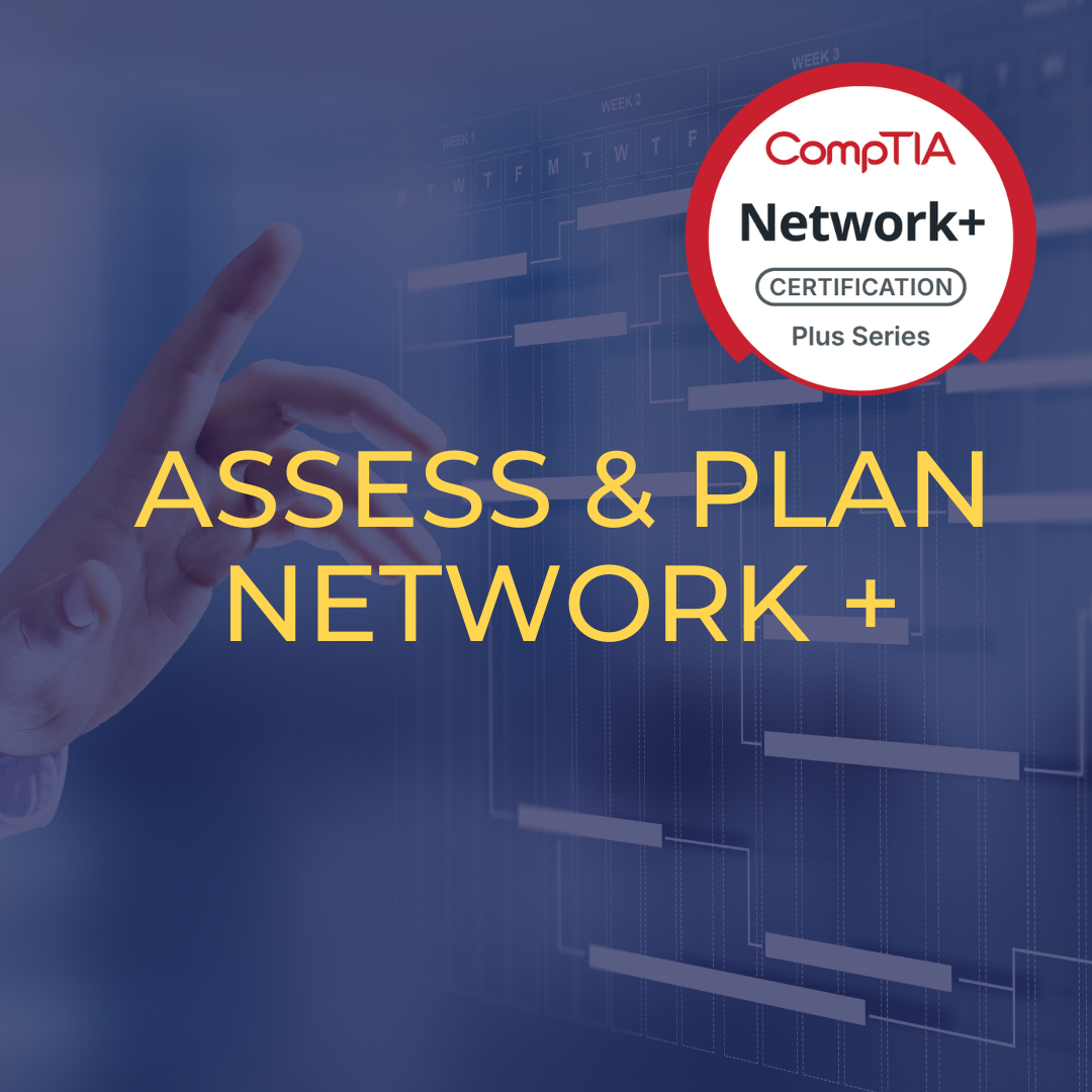 Failing to plan your network + training is planning to fail. You shouldn’t have to suffer incomplete Network + courses or kit