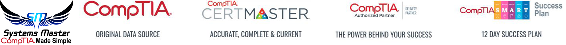 CompTIA tools to master the knowledge, systems and exams.