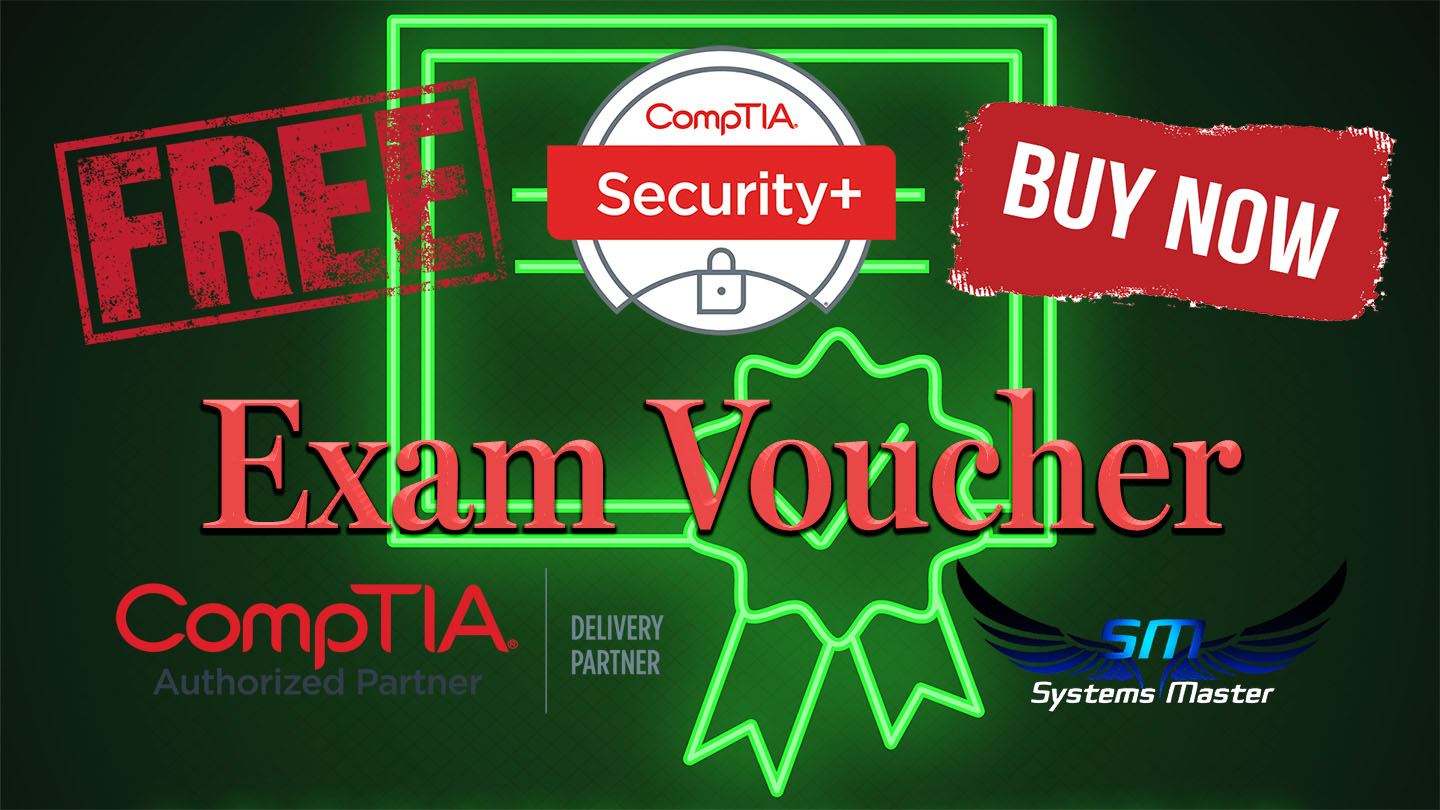 Free CompTIA Security+ Exam Voucher to motivate your exam achievement