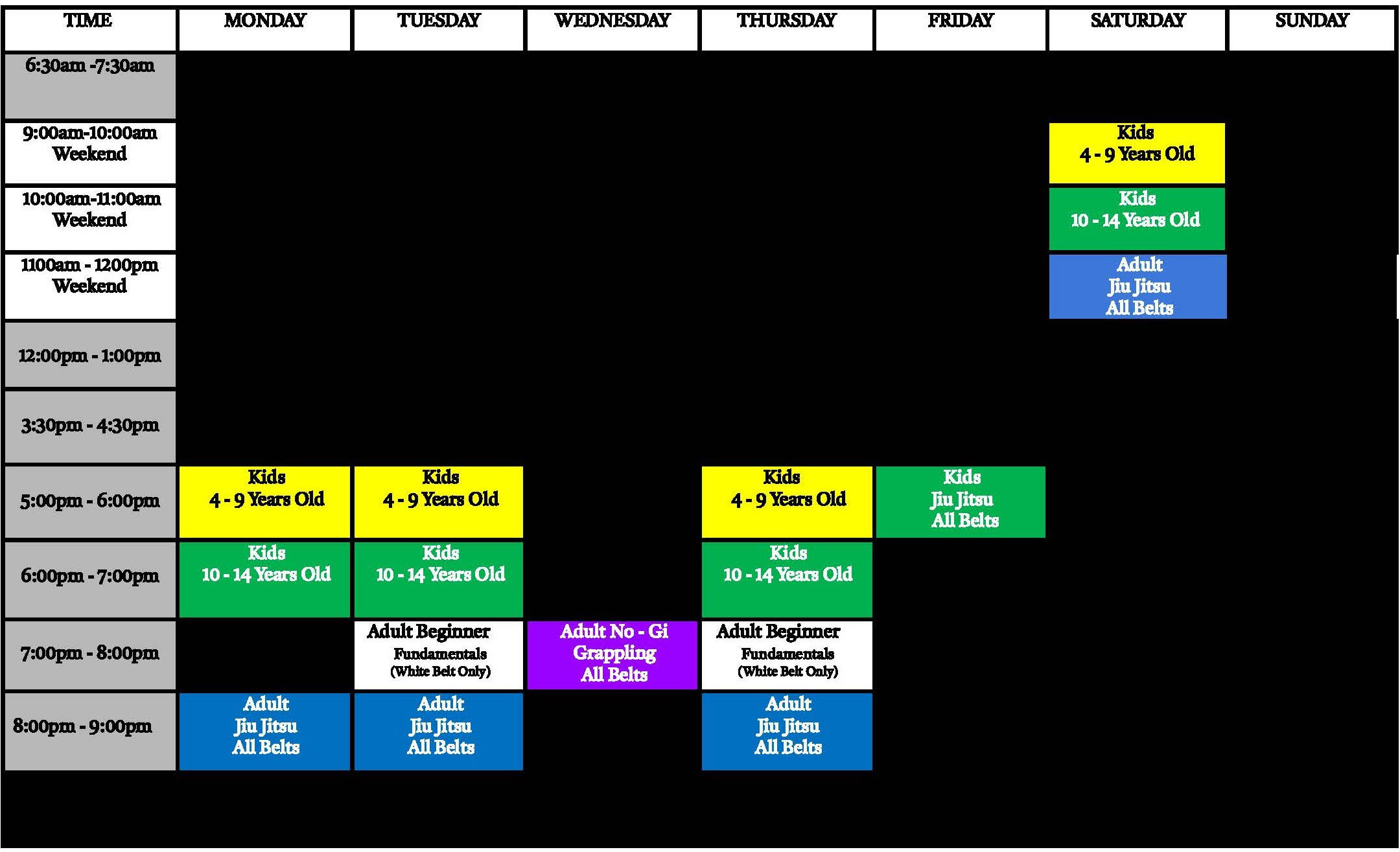 Team Randori Black Belt Instructors