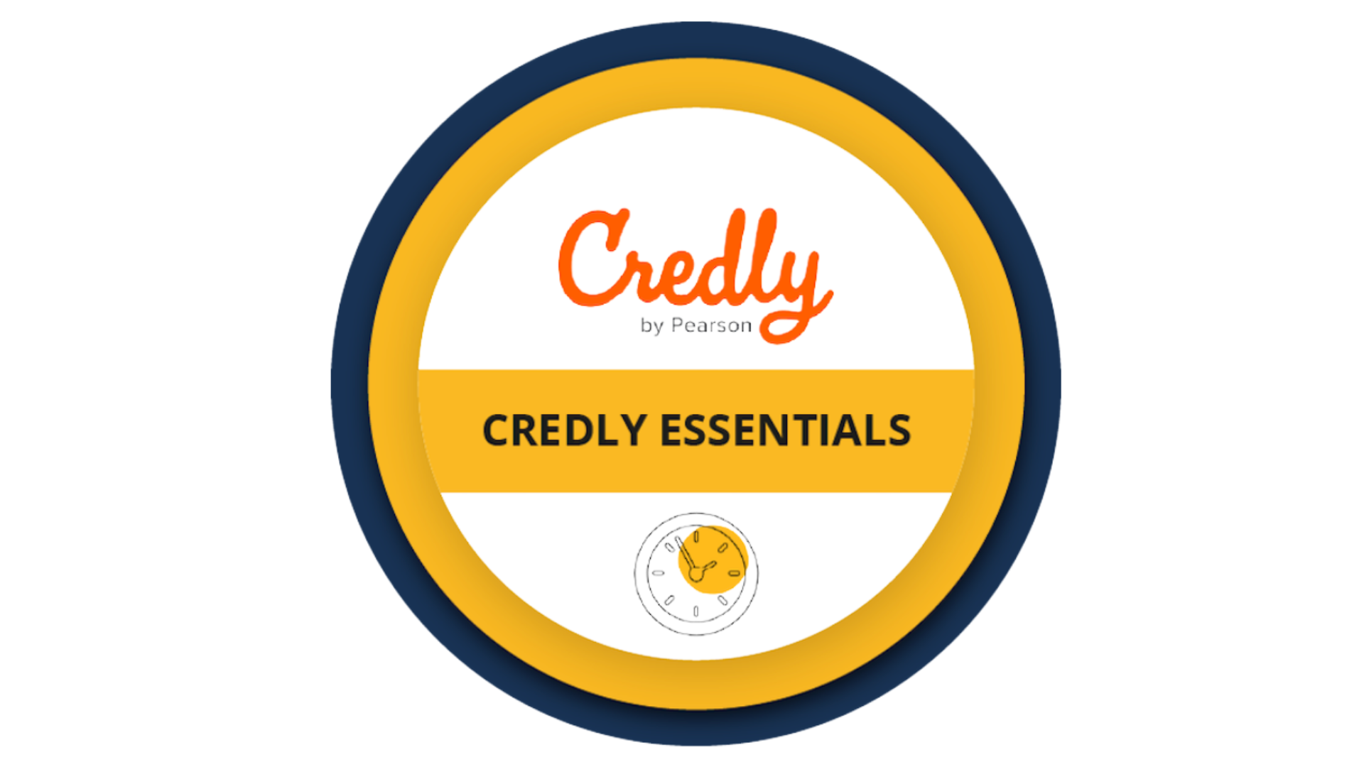 Credly by Pearson certificate