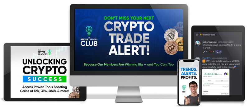 Don't miss your next crypto trade alert