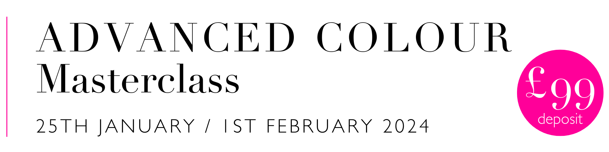 Advanced Colour Masterclass