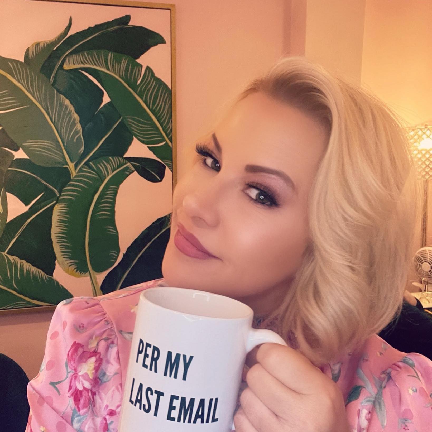 The Marketing Mama's Per My Last Email mug