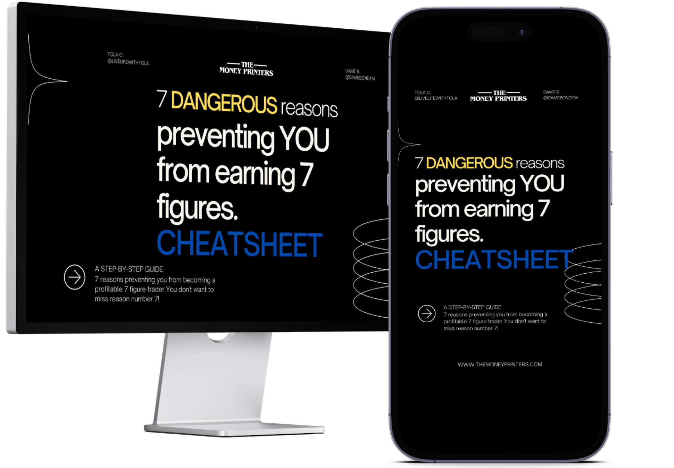 Free CheatSheet - 7 Dangerous Reasons