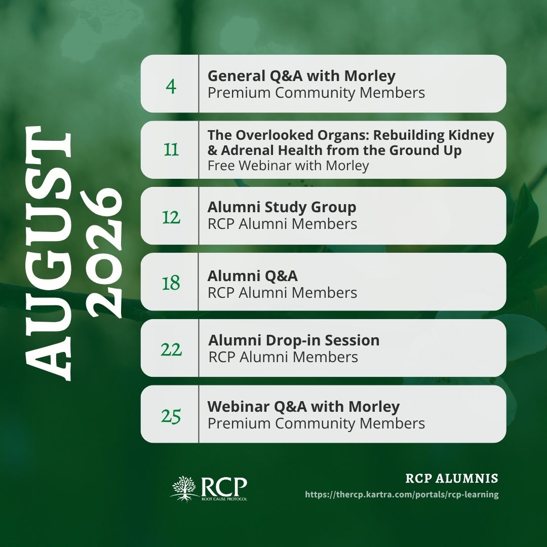August RCP Events
